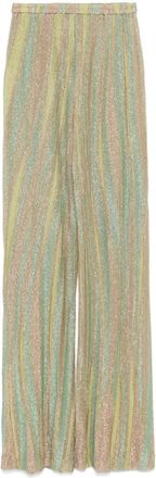 Forte_Forte Pantaloni in lurex - Verde