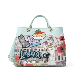 Braccialini Ansichtkaart Tas B17621 - Dames - Tassen - Veelkleurig - Maat: ONE Size