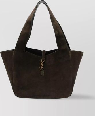 Saint Laurent the 5 to 7 suede bag