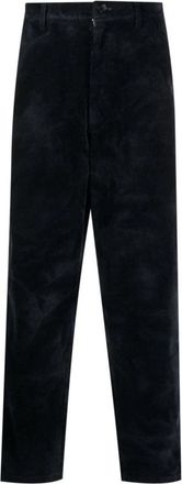 Comme Des Gar&ccedil;ons Straight Broeken - Heren - Straight fit broeken - Blauw - S - Katoen - Broeken