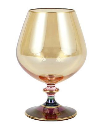 Vietri Vietri Regalia Deco Brandy Snifter With $4 Credit