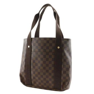 Louis Vuitton Pre-owned Tote Bags, unisex, Brown, Size: ONE SIZE Pre-owned Canvas Tote Bag