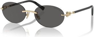 Tiffany & Co. Zonnebril Grijs/Goud