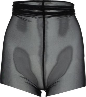 Rick Owens Black Polyamide Transparent Activewear