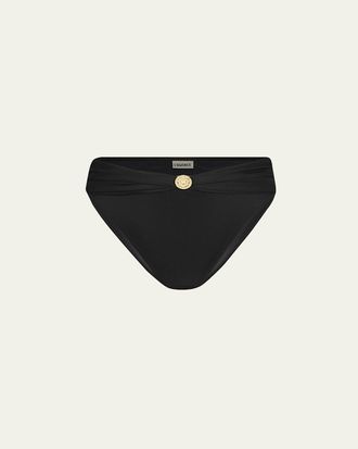 L'agence Miya Solid Classic Bikini Bottoms