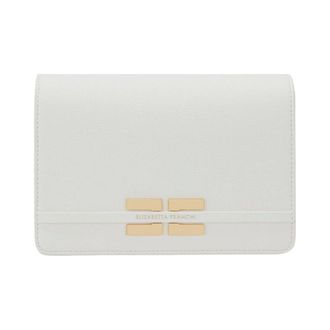 Elisabetta Franchi Wallets & Cardholders, female, White, Size: ONE SIZE Tracolla