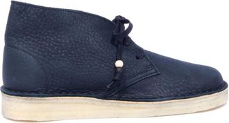 Clarks Desert Coal Schoenen - Dames - Veterlaarzen - Zwart - 36 EU - Leer - Schoenen