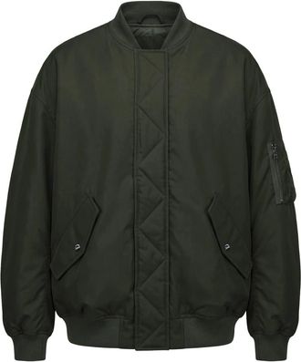 Herno Oversized Bomberjack - Dames - Jassen - Groen - Maat: M Poliester