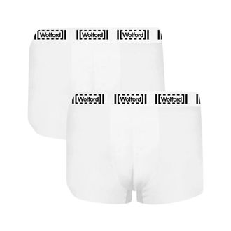 Wolford Pure Boxer Brief Set - Heren - Onderbroek - Wit - S - Wol - Ondergoed