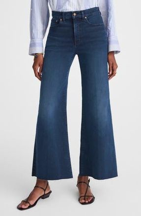Madewell Flared Wide Leg Jeans in Kingston Wash at Nordstrom Rack, Size 25