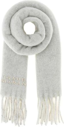 Isabel Marant Firny Sjaal - Dames - Wintersjaals - Grijs - ONE Size - Accessoires