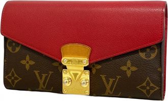 Louis Vuitton Brown Cerise Long Wallet (Bi-Fold) (Pre-Owned)