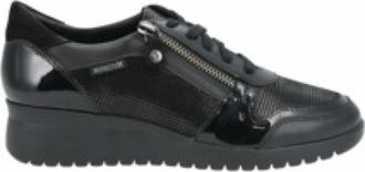 Mephisto Comfort Veterschoenen voor dames - Dames - Sneakers - Zwart - 38 1/2 EU - Schoenen