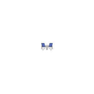 Costway Costway - Set di 2/4 Sedie da Giardino, Poltrone in Tessuto Textilene per Esterno, Sedie Impilabili con Gambe in Metallo, Portata 150 kg, 56 x 70 x