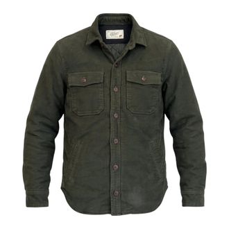 Bl'ker Moleskine Shirt Trapunta - Heren - Zomerjassen - Groen - 3XL - Jassen