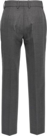 Ermanno Scervino Womens Gray Virgin Wool Dress Pants