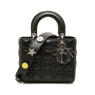 Dior Pre-owned Dior Small Lambskin Cannage My ABCDior Lady Satchel Ladies IG1BXPNZVUSS8S9L