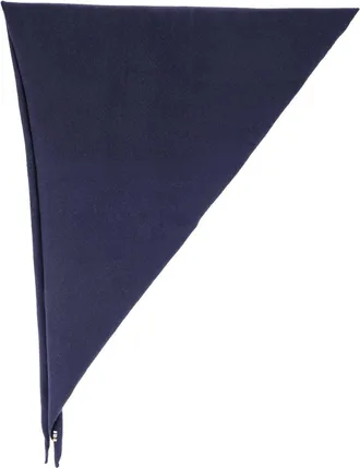 Extreme Cashmere Navy Blue N&deg;150 Witch Cashmere-Blend Scarf