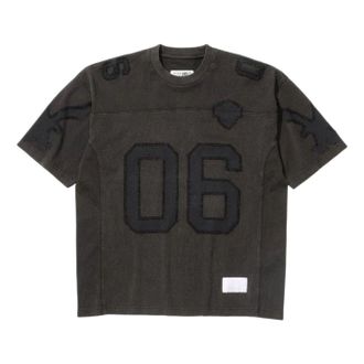 SUPREME x MM6 Maison Margiela Cotton Football Jersey Black SUP-SS26-102-BLK
