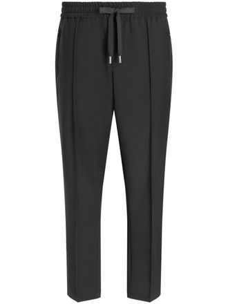 Dolce & Gabbana Broek met geplooid detail - Zwart