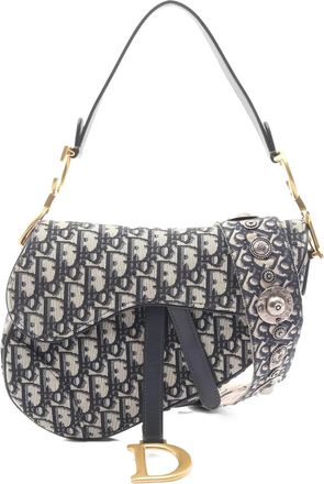 Dior 2010s Oblique shoulder bag - Blue