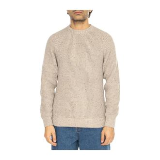 Only & Sons Rondgebreide trui - Heren - Ronde hals truien - Beige - M - Truien & Vesten