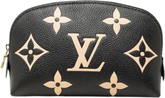 Louis Vuitton Pre-owned Cosmetic Pouch - Dames - Vintage Tassen - Zwart - ONE Size - Vintage