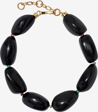 Lizzie Fortunato Choker-Halskette aus Glas und Steinen Lobos