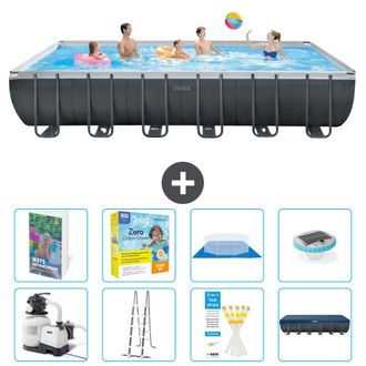 Intex Piscina Ultra Xtr Rectangular - 732x366x132 Cm - 9-piezas S526