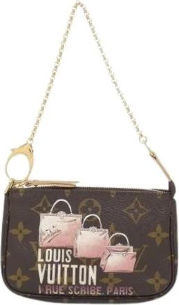 Louis Vuitton Pre-owned Monogram Mini Pochette Accessoires - - Pre-owned - Donna - Marrone - ONE SIZE