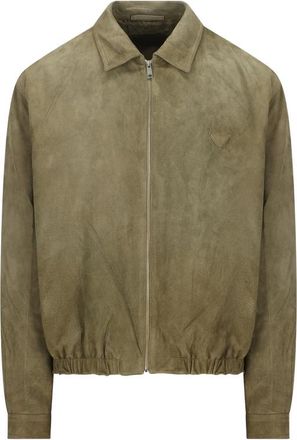 Prada Zip Fastening Lambskin Jacket