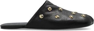 Chlo&eacute; Leren Klompen Rita - Dames - Slip ons - Zwart - 37 1/2 EU - Leer - Schoenen
