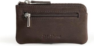 Melluso Portamonete uomo in pelle marrone cp118