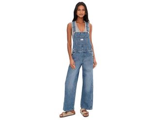 Levi's Full Length Baggy Overall Womens Overalls One Piece Not the Same : SM, Cotton/Denim