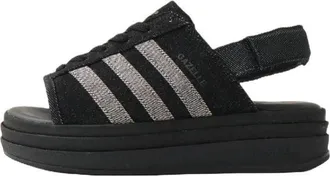 adidas (WMNS) adidas Gazelle Bold Sandals Black Silver KI0007