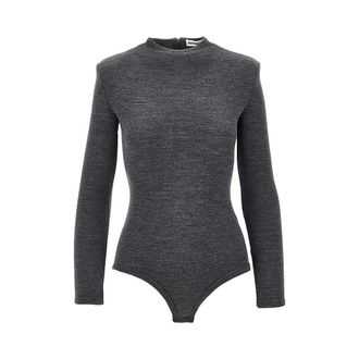 Jil Sander Wool jersey bodysuit Woman S