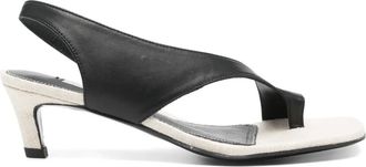 Toteme Sandali in pelle 45mm - Nero