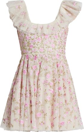 Needle & Thread Abito Lea - Toni neutri