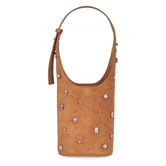 Veronica Beard Shoulder Bags, female, Brown, Size: ONE SIZE Loop Shoulder Bag