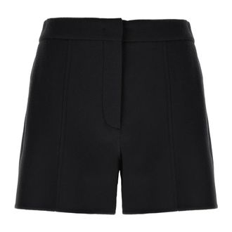 Sportmax Buono Shorts - Dames - Bermuda - Zwart - XS - Katoen - Korte Broeken