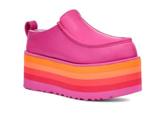 UGG URseen Platform Sandals Raspberry : Mens 10 - Womens 11 Medium, Leather