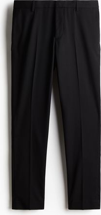 H&M Anzughose in Slim Fit - Schwarz