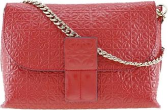 Loewe Pre-owned Fabric shoulder-bags - Dames - Vintage Schoudertas - Rood - ONE Size - Vintage