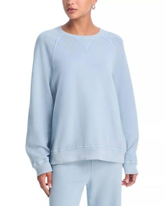 The Great. College Sweatshirt In Whisper Blue