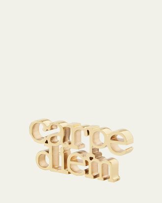 Monica Rich Kosann Carpe Diem Brass Table Charm