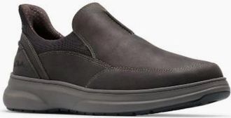 Clarks Mens Clarks Mullan Step in Dark Brown leather - Size: 10