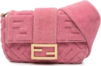 Fendi Pre-owned Belt Bags, female, Pink, Size: ONE SIZE Pre-owned Towel Fabric Bag