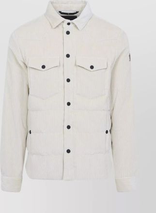 Moncler quilted jacket chest pockets