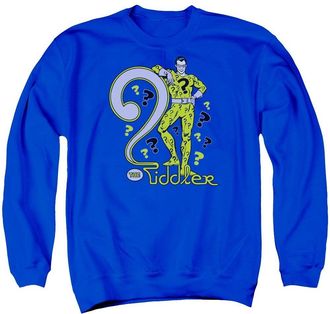 Gildan DC Comics The Riddler Adult Crewneck Sweatshirt