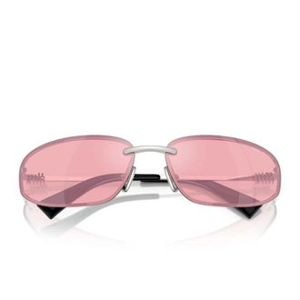 Miu Miu Sunglasses, unisex, Gray, Size: 68 MM Mua50S Sunglasses